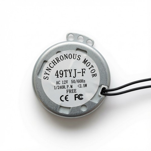 12 Volt 2.5/3 RPM Motor