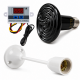 Seramik Isıtıcı Termostatlı Set Seramik Isıtıcı Termostatlı Set