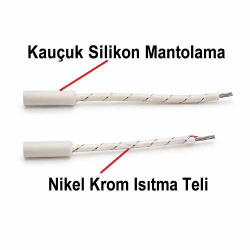 12 Volt Silikon Rezistans