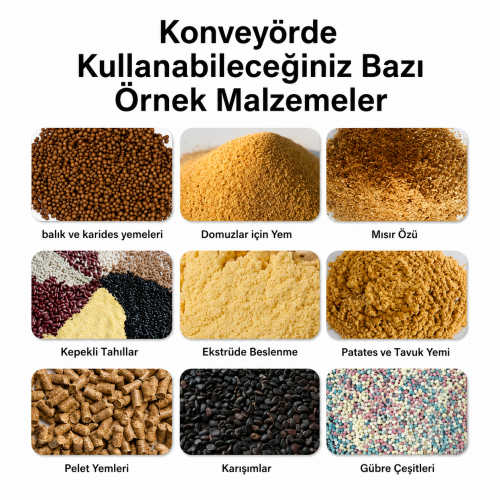 Pelet Makinesi Konveyörü Pelet Makinesi Konveyörü