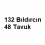 132 Bıldırcın 48 Tavuk